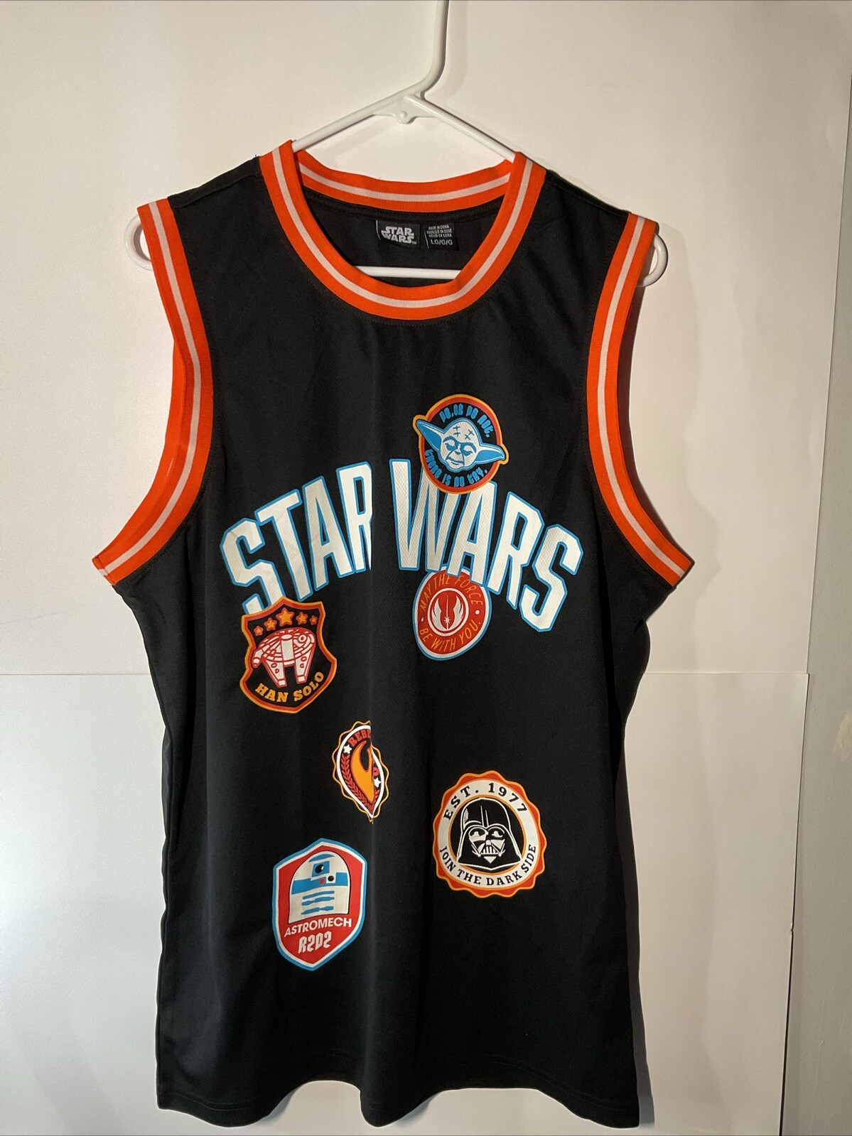 Disney - Star Wars - Men's Size Large - Basketball Jersey - Brand New. (L4) gallery