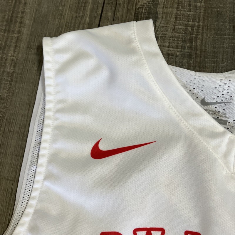 EYBL Nike Phamily Game Jersey 2017 Basketball Coach Bagley White Mens M gallery