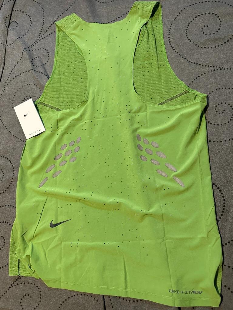 NIKE RUNNING DIVICION TECH SLEEVELESS DRI FIT ADV SHIRT SIZE 2XL MEN NWT $80.00 gallery