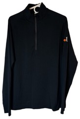 Lululemon Soft Jersey 1/2 Zip Mens Med “Time To Get Dirty” Black Pullover Jacket
