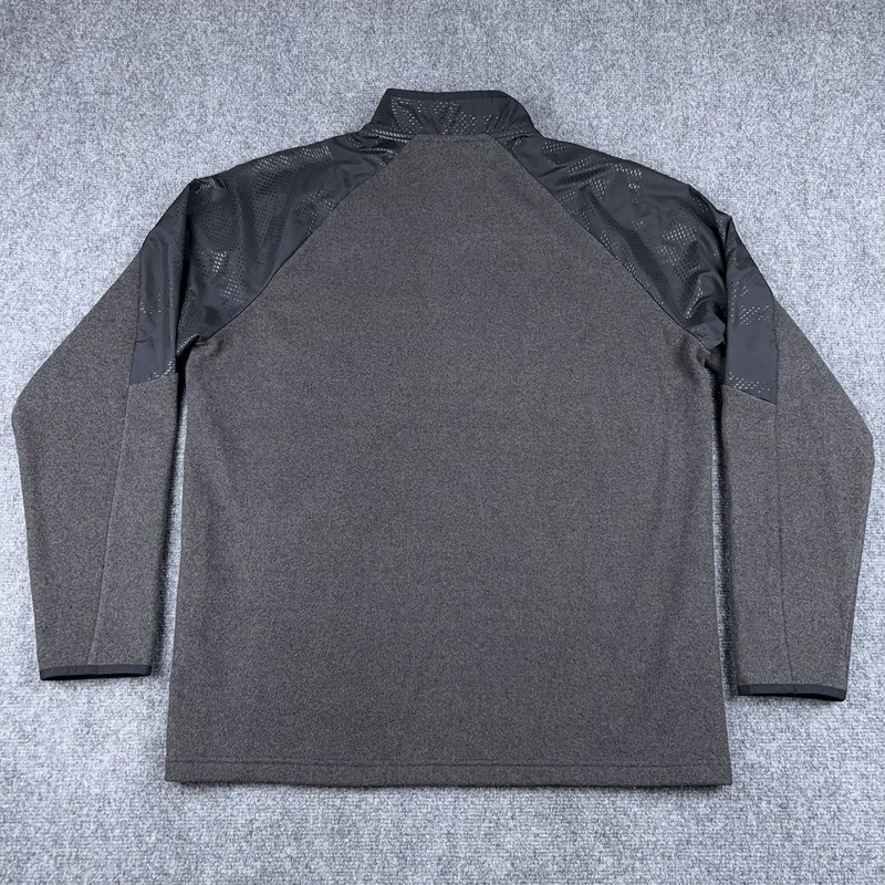 Under Armour CGI 1/2 Zip Pullover Sweater Black Pitch Gray Men’s Size Large gallery