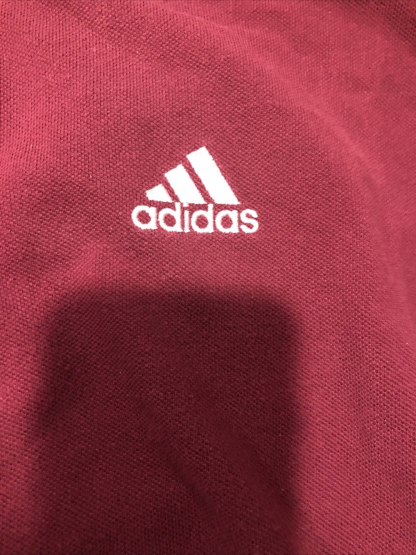 Vintage 1990s-2000s Adidas Maroon Men’s Polo Shirt XL RN 88387 CA 00411 gallery