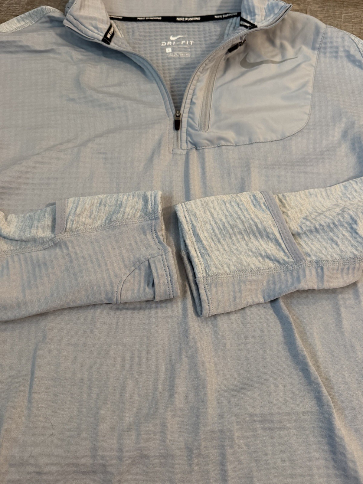 Nike Running Quarter Zip Dri-FIT Large Waffle gallery