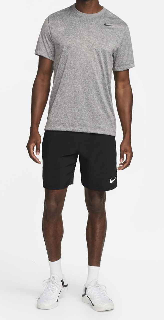 Nike Men’s Carbon Heather Dri-FIT Legend Fitness T-shirt (DX0989-091) Sz M/L/XXL gallery