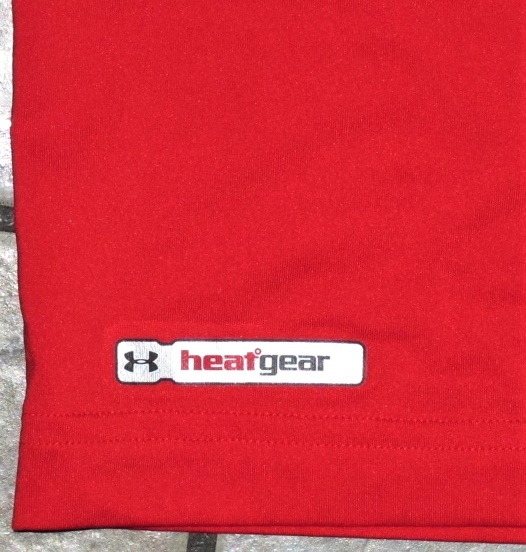 Under Armour UA Heatgear LN Red Sleeveless Compression Shirt #1236226 - Men's L gallery