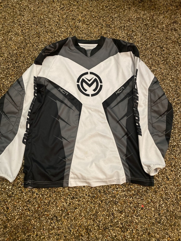 Moose Racing Advance Racewear Qualifier Long Sleeve Jersey Men’s M Gray Black