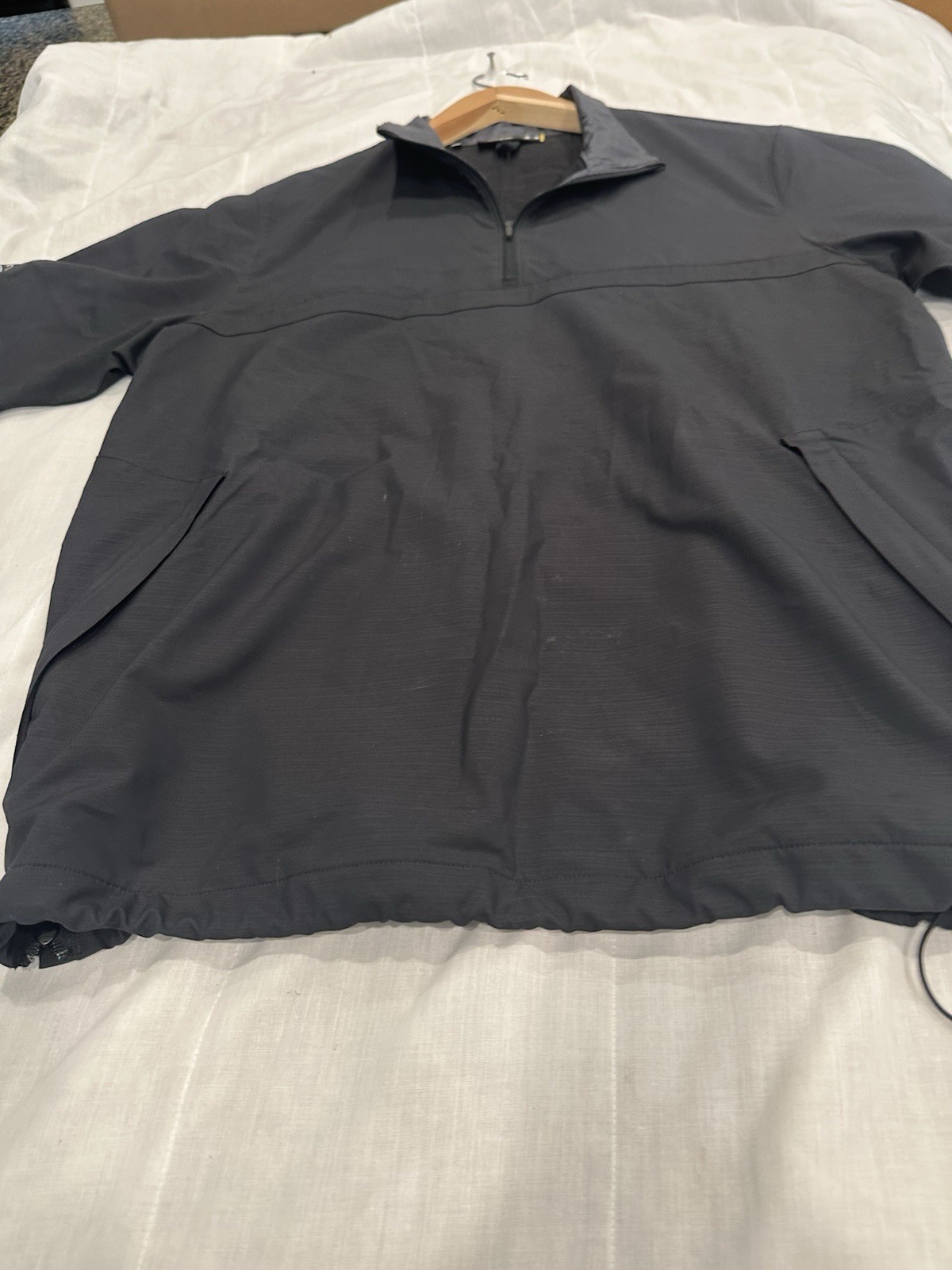 Under Armour Drive Storm Wind Half Sleeve Golf Pullover Jacket Large gallery