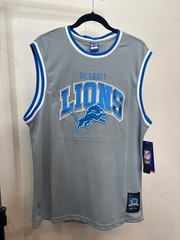 NFL Team apparel Detroit Lions Sleeveless Jersey Size L