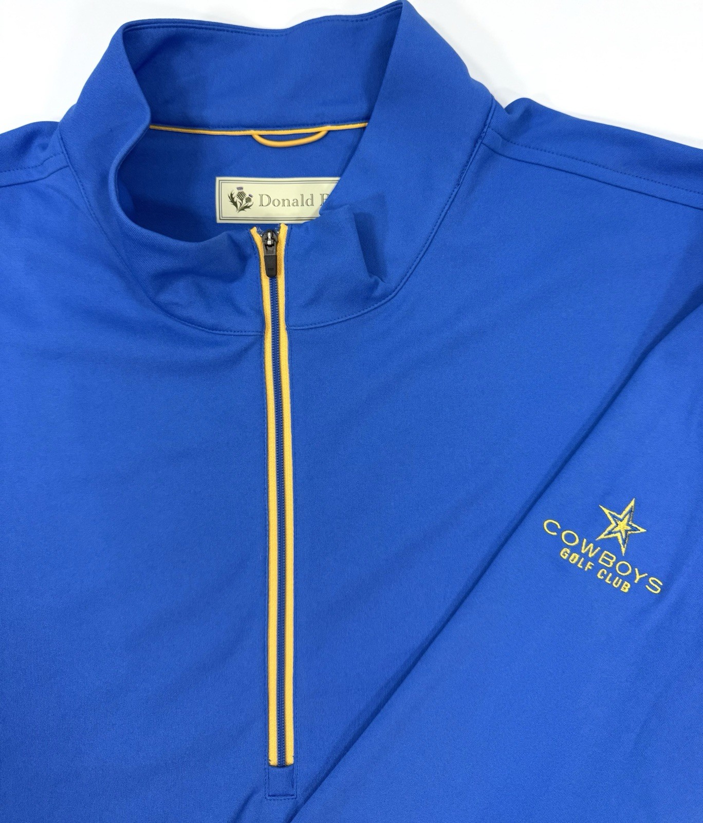 Donald Ross Mens 1/4 Zip Performance Pullover Dallas Cowboys Golf Club Size XL gallery