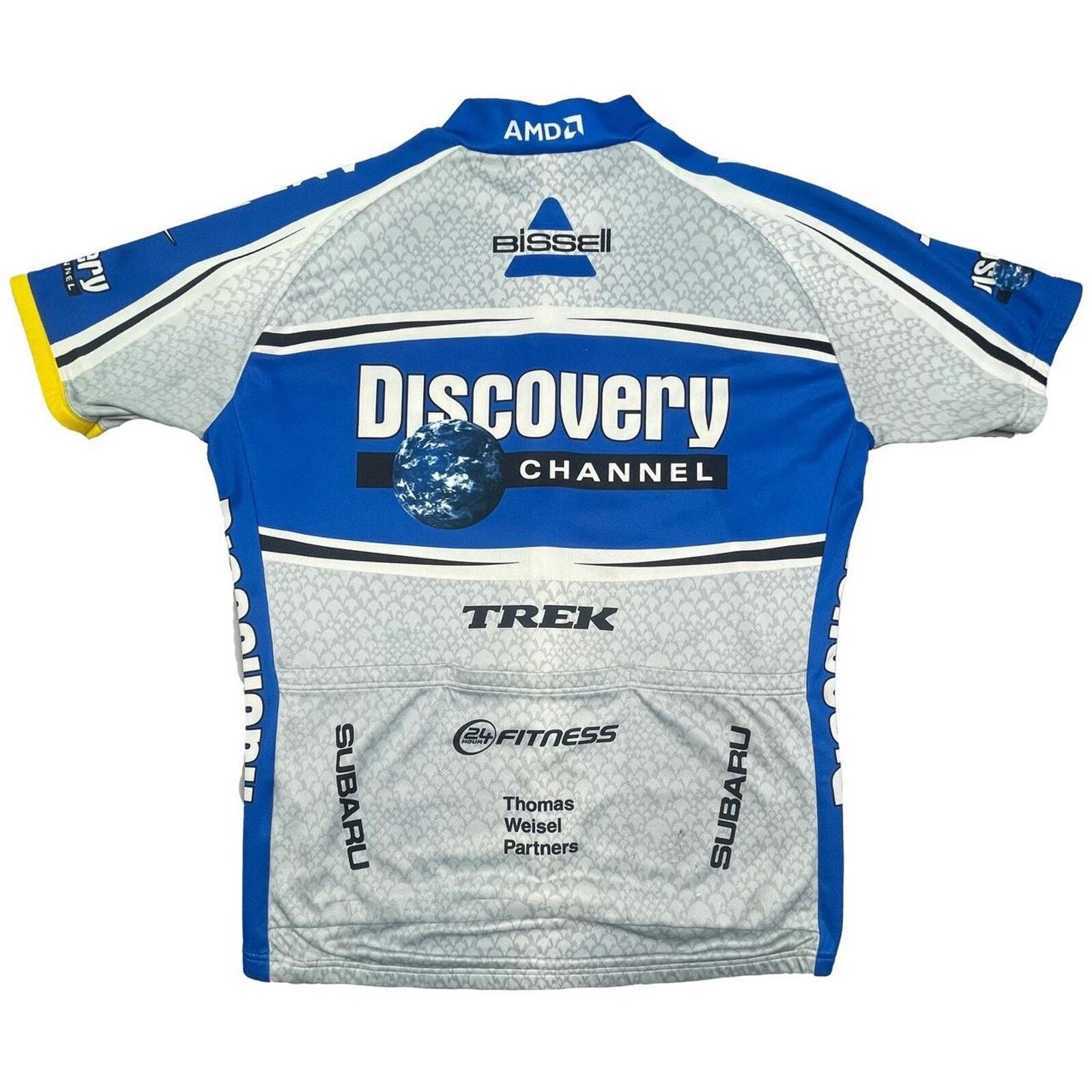 Vintage nike lance Armstrong Discovery cycling Jersey 90s y2k bike gallery