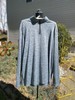 Real Essentials Men’s Gray Dri Fit 1/4 Zip Pullover Size Large gallery