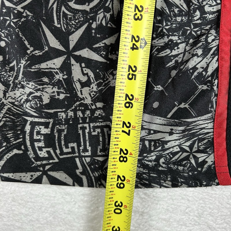 MMA Elite Tank Top Jersey Men M Grunge Graphic Basketball AOP Graphic Fighting gallery