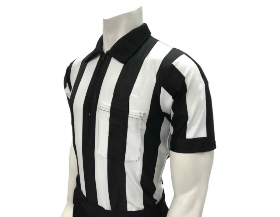 Smitty 2" Stripe Body Flex Short Sleeve Football Referee Shirt gallery
