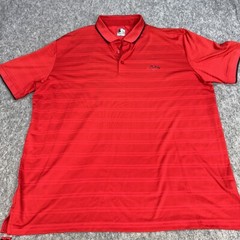Callaway Golf Polo Shirt Men’s XL Red Opti-Dri Performance Short Sleeve