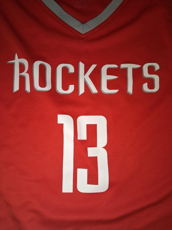 James Harden Houston Rockets 13 Fanatics Jersey Large Red gallery