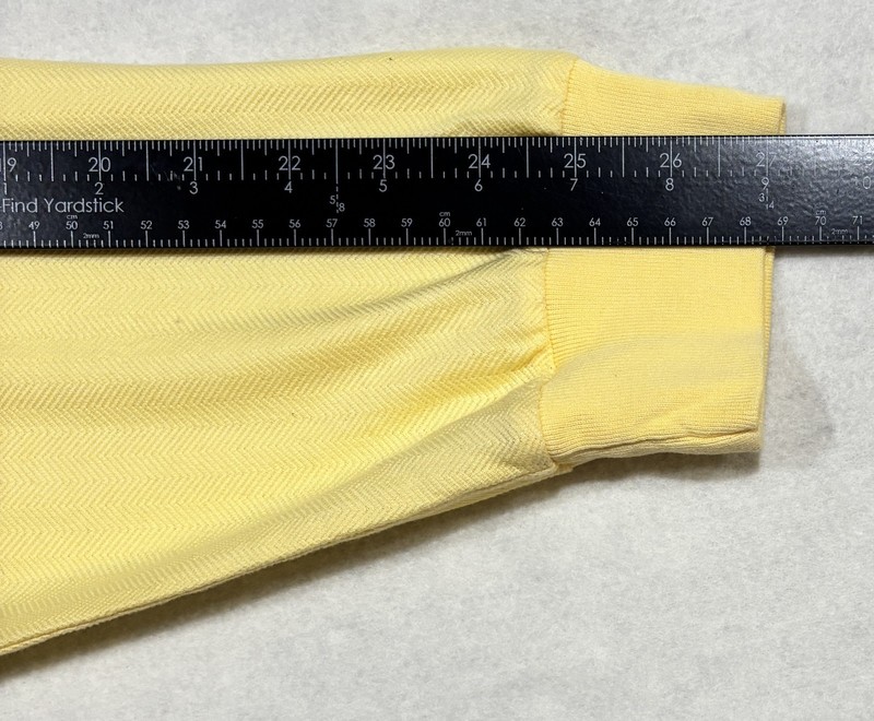 Polo Golf Ralph Lauren Long Sleeve Polo Shirt Pima Cotton Mens XXLarge Yellow gallery
