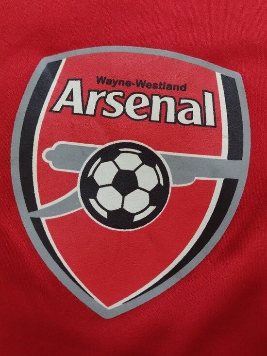 Adidas Men's Arsenal FC Soccer Jersey Red Small #12 Wayne-Westland gallery