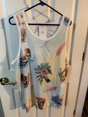 Nike Air Jordan Flight Essentials Flamingo Men’s Tank Top Sz XL (HJ2403-100)