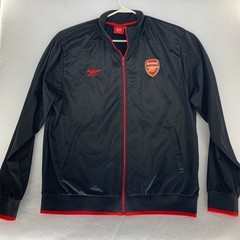 Arsenal FC Football Club Track Top Jacket Men’s Black Size 3XL