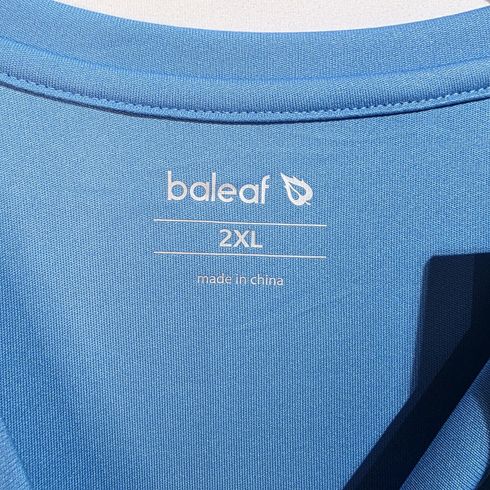Baleaf Men’s 2XL Blue UPF 50+ Long Sleeve Sun Protection Shirt NWT gallery