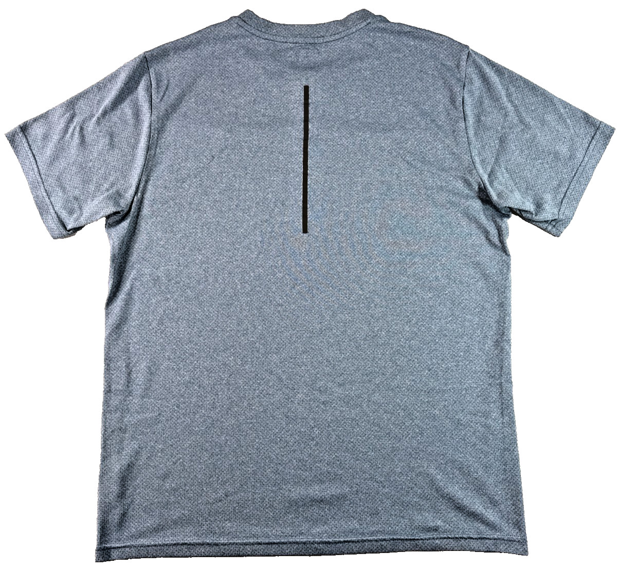 New Balance Mens M Slate Blue Performance Athletic Tee Short Sleeve Mesh Running gallery