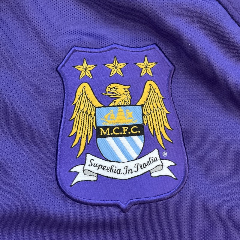 Nike MCFC Jersey Mens L Purple Green Kun Aguero #16 gallery