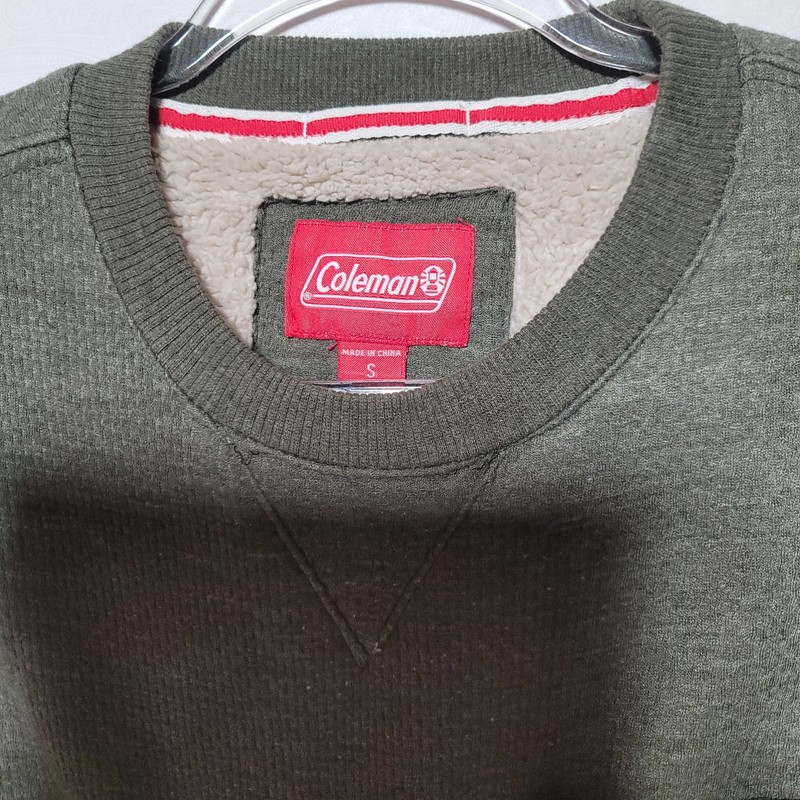 Coleman Men's Green Fleece Lined Shirt Size Small gallery