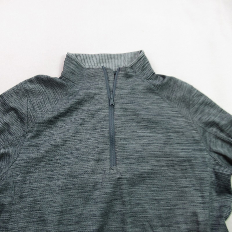 Vineyard Vines Men's Performance Quarter Zip Pullover Sweater Heather Grey Size gallery