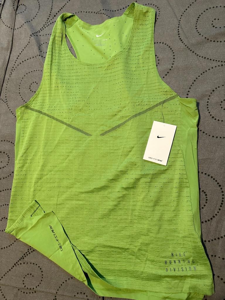 NIKE RUNNING DIVICION TECH SLEEVELESS DRI FIT ADV SHIRT SIZE 2XL MEN NWT $80.00 gallery