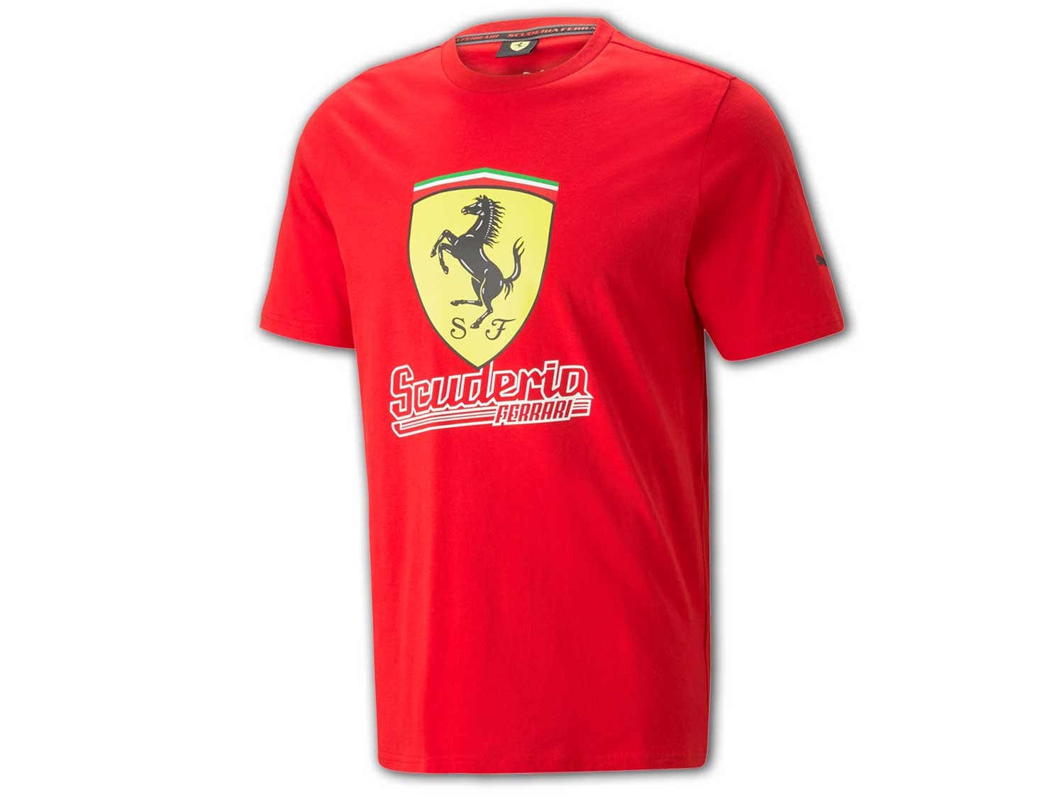 Ferrari Race Big Shield Tee Red Puma T-Shirt Scuderia Ferrari Formula 1 S-XXL gallery
