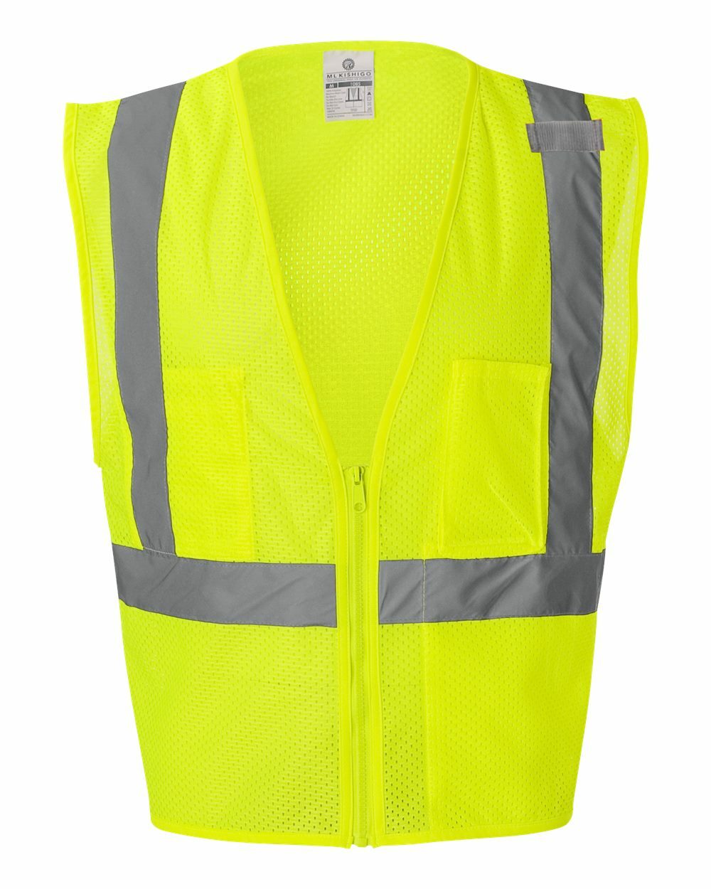 Kishigo Mens 100% Polyester Mesh Ultra Cool Vest With Pockets - 1085-1086 gallery