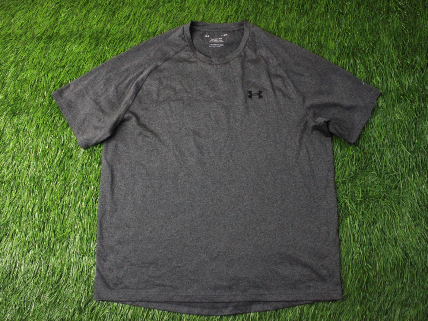 UNDER ARMOUR TECH TEE HEATGEAR MEN COMPRESSION SHIRT JERSEY TEE ORIGINAL SIZE L gallery