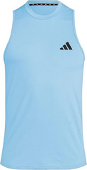 adidas Men’s Essentials Slim-Fit Feelready Training Tank Semi Blue Burst-XL