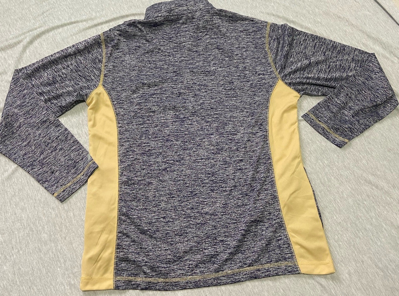 UW Huskies Longsleeve Quarter zip Pullover Men Large, With Pockets gallery