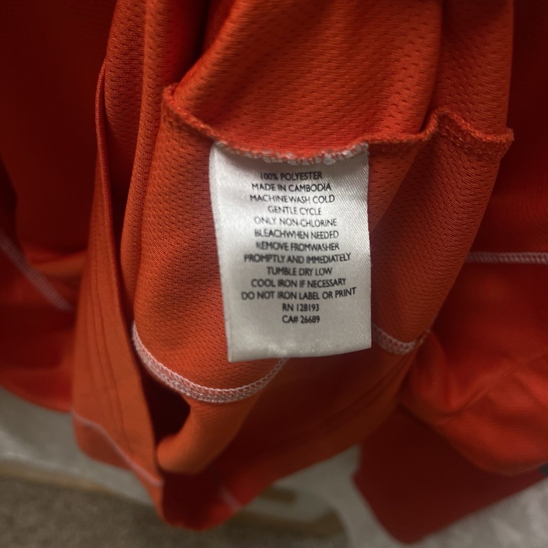 PING Golf Men's Medium Illinois Fighting Illini Quarter Zip Pullover Orange M gallery