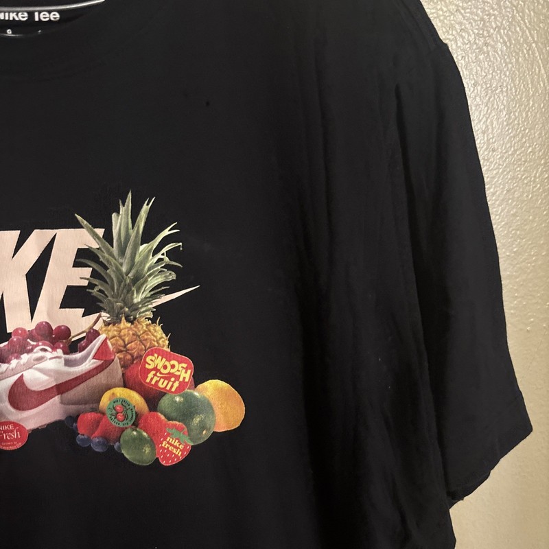 Men's Large Nike Swoosh Fruit T-shirt Ready To Enjoy Swoosh Fresh gallery