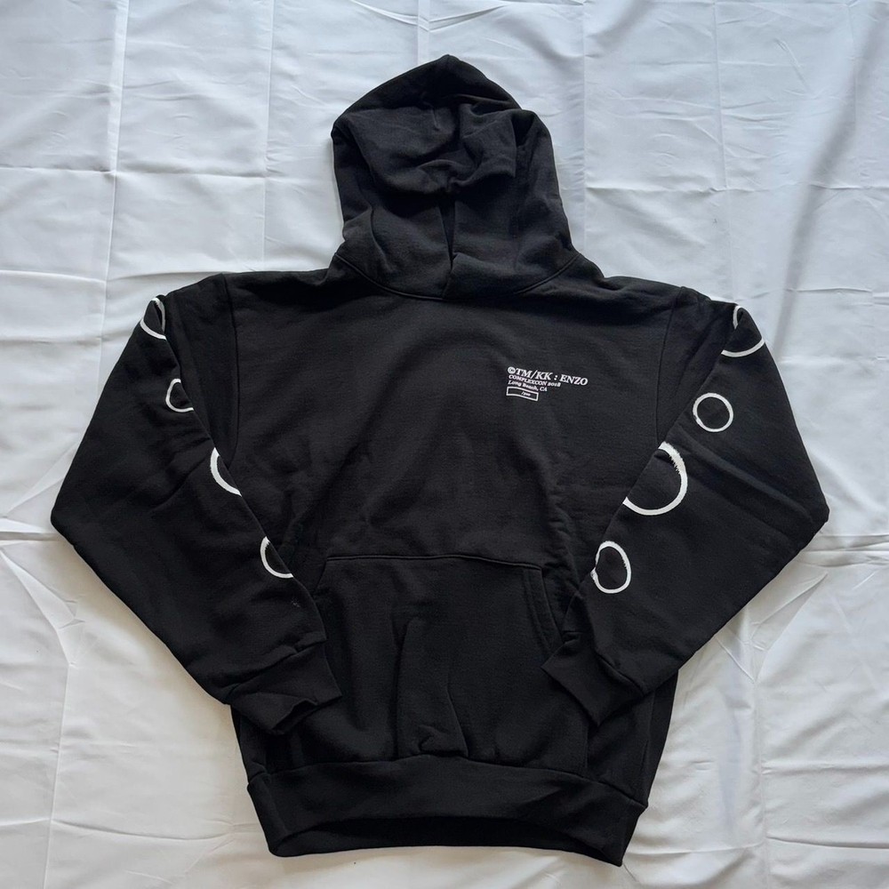Takashi Murakami COMPLEX CON ENZO CIRCLE HOODIE BLACK ED300 M size Enso
