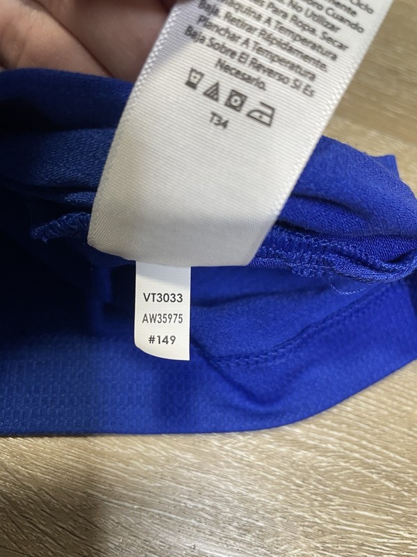 NWT Athletic Works Pockets Jacquard Tee Mens Size M Blue Running Athletic Shirt gallery