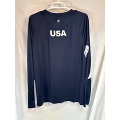 Fila Tennis Team USA XL Long Sleeve Shirt