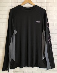 Magellan Outdoors Pro Black Shirt Mens Large Fish Fishing Bassmaster Camera Crew