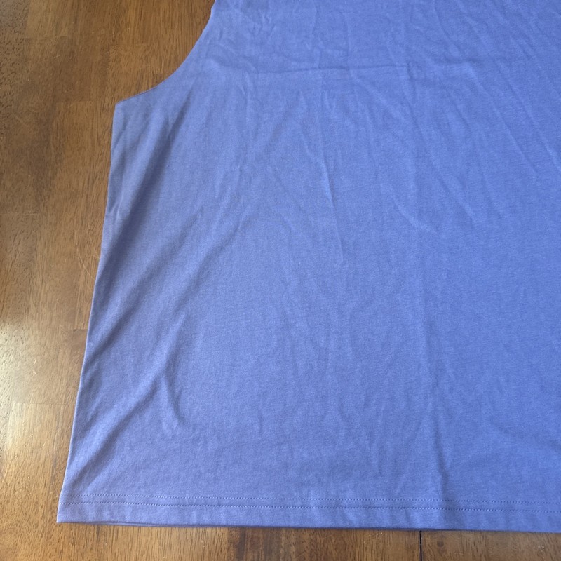 Under Armour Men’s Left Chest Cut Off Purple Tank Top Size Large gallery
