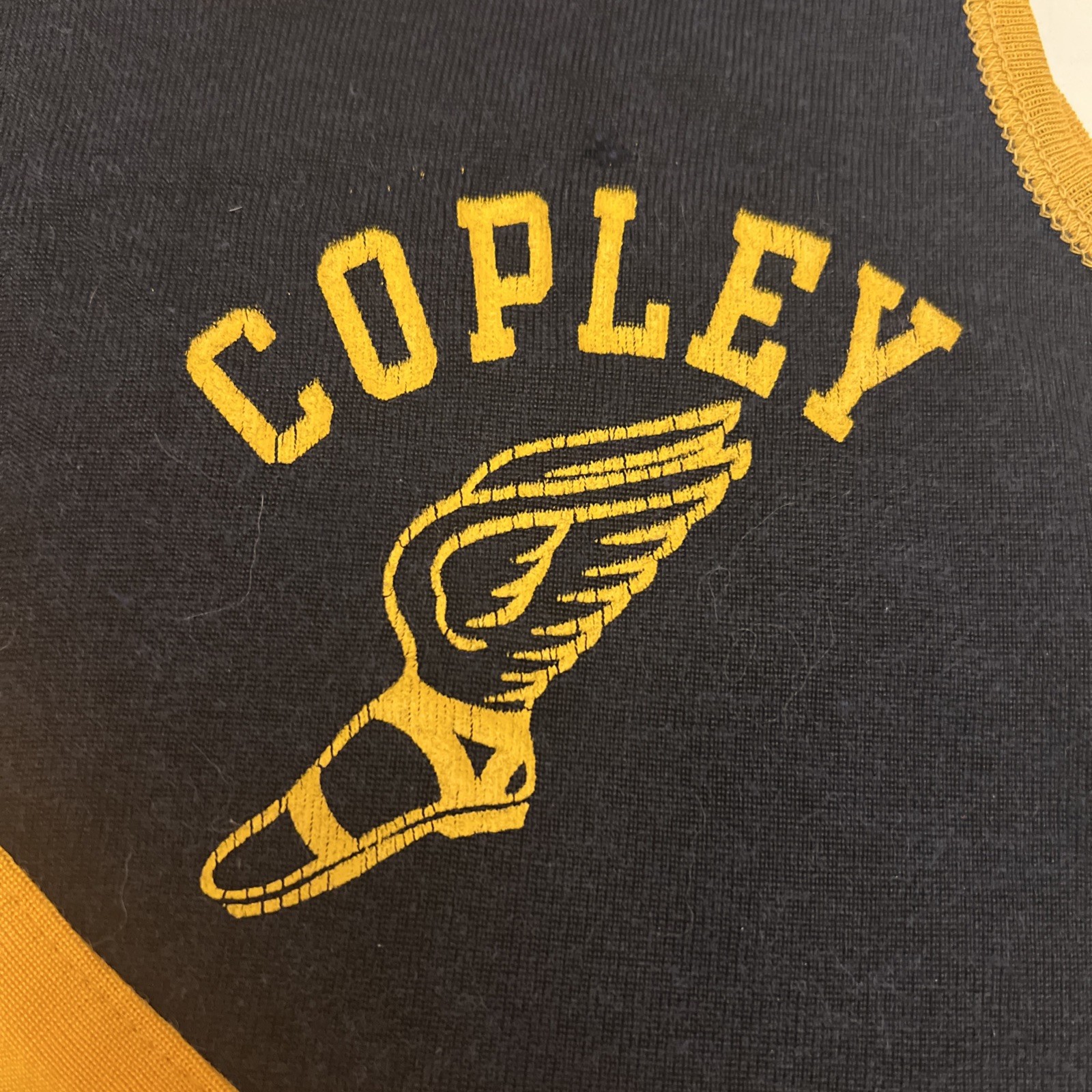 True Vintage 60s Champion Copley Ohio Running Nike Foot Track Jersey USA gallery
