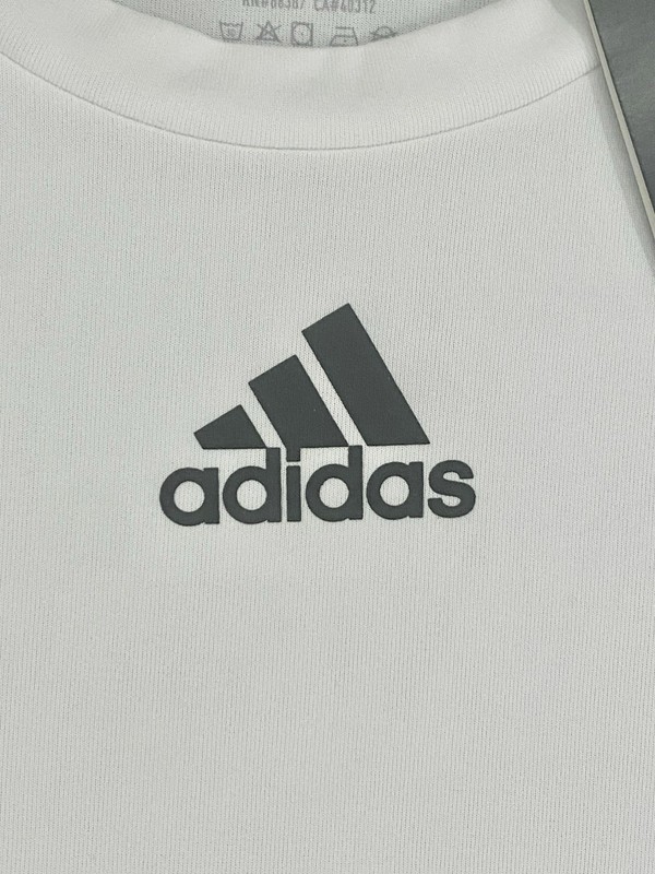 NWT ADIDAS Men’s Creator Regular Fit Long-Sleeve Tee Shirt EK0135 Size 2XL WHITE gallery