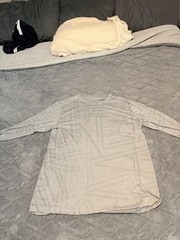 Under Armour Shirt Mens 2XL Xxl Gray T-shirt Threadborne Fitted 3/4 Sleeve
