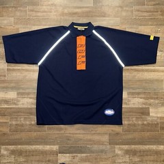 VTG Boff Shirt Mens 2XL Blue Orange Short Sleeve Crewneck Pullover Jersey