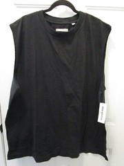 URBAN OUTFITTERS STANDARD CLOTH BLACK SLEEVELESS TALL TANK TOP SIZE XL NEW