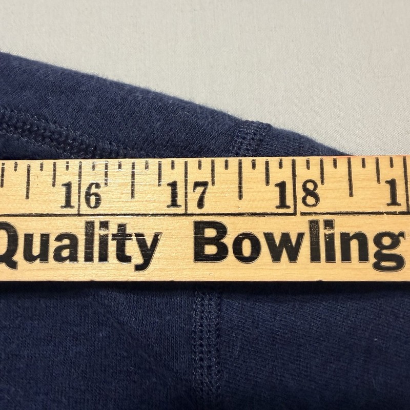 Mens LL Bean Two Layer River Driver Shirt Navy Blue size M Medium Regular Henley gallery