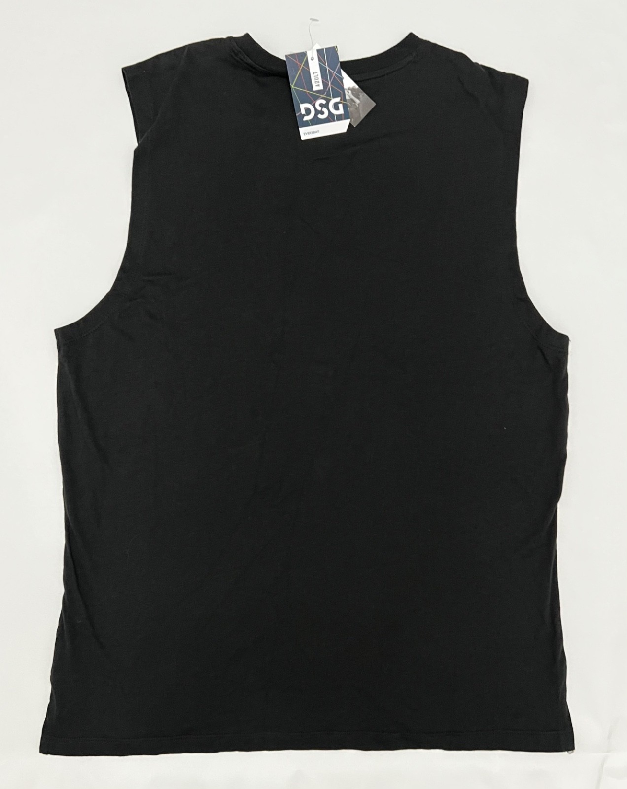 DSG Men’s Black Pride Muscle Tank Top Size Medium gallery