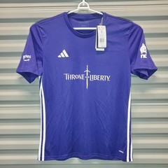 Throne & Liberty x Adidas Soccer Football Jersey Mens LARGE SLIM FIT Esports NWT