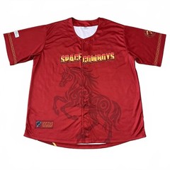 Space Cowboys Year of the Fire Horse Jersey SGA Red Size XL